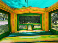 Green Marble Bounce House