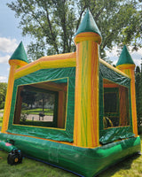 Green Marble Bounce House